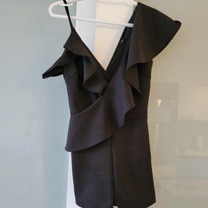 Fashion Nova Sundaze Ruffle Romper